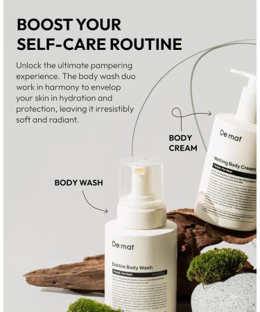 De:maf Forest For Rest Melting Body Cream - Nourishing Korean Skincare for All Skin Types - Buy Online on GoSupps.com