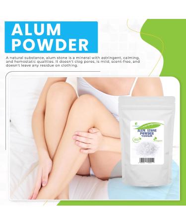 ALUM POWDER (Potassium Alum) 100 GR - 100% natural | Ideal for formulating deodorants body care and aftershave products. - Buy Online on GoSupps.com