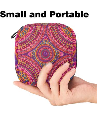 Buy Stylish Menstrual Bag with Zipper - Napkin Pouch & Tampon Collection for Women & Girls - International Shipping Available - Buy Online on GoSupps.com