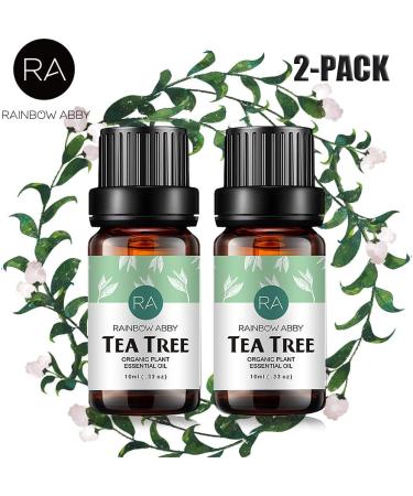 2-Pack Tea Tree Oil- Pure Best Premium Grade Essential Oil - 2x10mL Tea Tree 10 ml (Pack of 2) - Buy Online on GoSupps.com