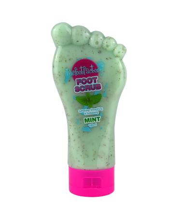 The Foot Factory Peppermint Foot Scrub | Exfoliate + Soften | 180ml