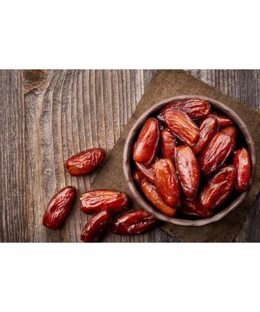 Freshly Whole Pitted Dates 2X1kg | A Grade Quality | dependant on origin lightly coated in sunflower oil | Premium Quality - Buy Online on GoSupps.com