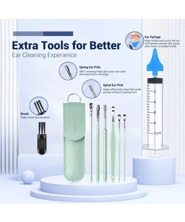 Wireless Ear Wax Cleaner Kit - Lighted Ear Care Tool for Men & Women | Effective Earwax Removal - Buy Online on GoSupps.com
