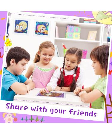 Kids Animal Diamond Painting Kit - 8 Pieces | Easy DIY Crystal Art for Home Decor (Classic Style) - Buy Online on GoSupps.com