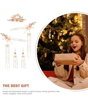 SHERCHPRY 1 Set ancient style hanfu headdress chinese hair sticks for women hanfu hair pins for women chinese Headband Chinese Hanfu Hairpins vintage hair sticks Pearl alloy Hook decorate - Buy Online on GoSupps.com