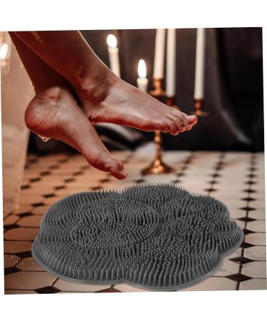 Healeved Lazy Back Rub Pad Foot Scrubber Shower Mat Wall Back Scrubber for Shower Mat for Massage - Buy Online on GoSupps.com