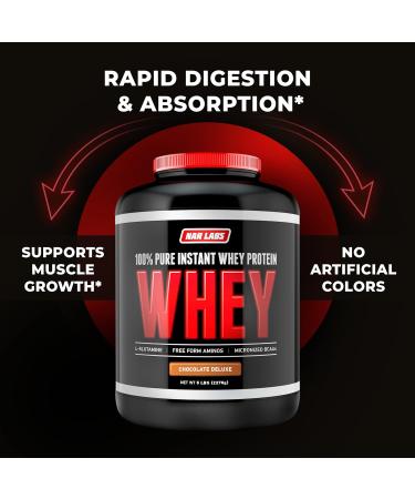 Pure Instant Whey Protein 5lbs (Chocolate Deluxe) Chocolate Deluxe 5 Pound (Pack of 1) - Buy Online on GoSupps.com