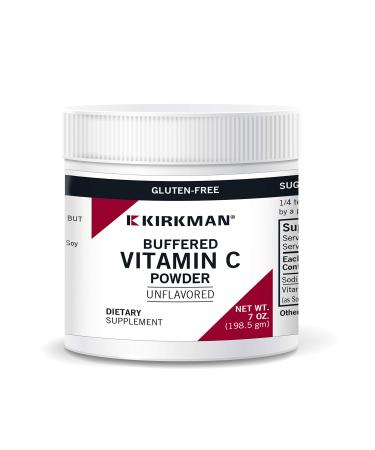 Kirkman Labs Buffered Vitamin C Powder Unflavored 7 oz (198.5 g)