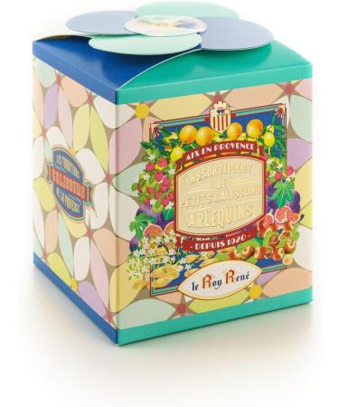 LE ROY REN Fine Grocery - Assortment of small Calissons d'Aix Harlequins with raspberry fig cocoa and hazelnut orange and - Buy Online on GoSupps.com