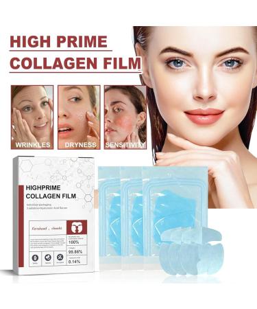 Highprime Melting Collagen Film Mask - Anti-Aging Hydrating Face Mask for Fine Lines | Soluble Collagen Supplement (2 Boxes) - International Shipping Available - Buy Online on GoSupps.com