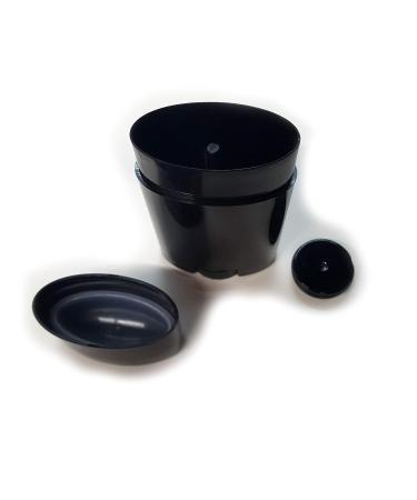 Empty Deodorant Containers - Twist-up Recyclable DIY Empty Deodorant OVAL Tubes Bottom-fill 2.0 Oz (5-Pack Black) 5 Count (Pack of 1) Black - Buy Online on GoSupps.com