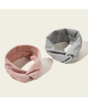 Shop 6 Multicolored Wide Twisted Women's Elastic Headbands - Perfect for Sports Yoga & Everyday Hair Accessories - Buy Online on GoSupps.com