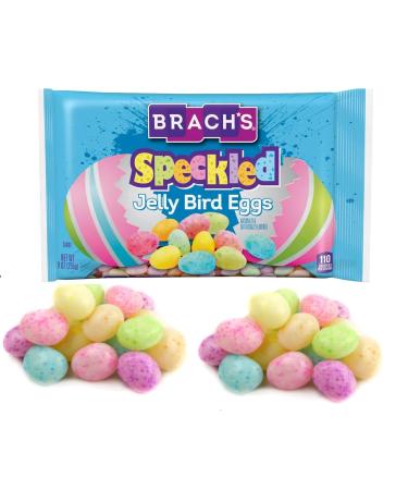 Brachs Speckled Jelly Beans Easter Basket Candy 9oz 255g Colorful Tasty Fruit Flavored Jelly Bird Eggs