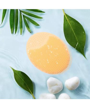 Kochenty 2 Pieces Silicone Beauty Pad Spa Cleansing Pad for Exfoliating Skin Face Wash Tool Cleansing Brush Exfoliator - Buy Online on GoSupps.com