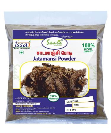 Dalal Jatamansi Powder for Hair & Skin Care 100g | Baalchad | Nardostachys Jatamansi | Balchar Powder - Pack of 1x100g