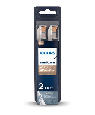 Meta Title: Philips Sonicare A3 Premium All-in-One Replacement Toothbrush Heads - 2 Pack | White HX9092/65 - Buy Online on GoSupps.com