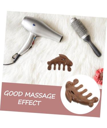 Collbath Thai Massage Comb - Wooden Scalp & Body Massage Tool for Relaxation | International Shipping - Buy Online on GoSupps.com