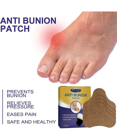 Strongjoints Anti Bunion Patch - Pain Relief & Protection (3 Boxes/15 Pcs) - Buy Online on GoSupps.com