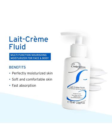 Embryolisse Lait-Creme Fluide Multi-Function Moisturizer 75ml - Nourishing Hydration - Buy Online on GoSupps.com
