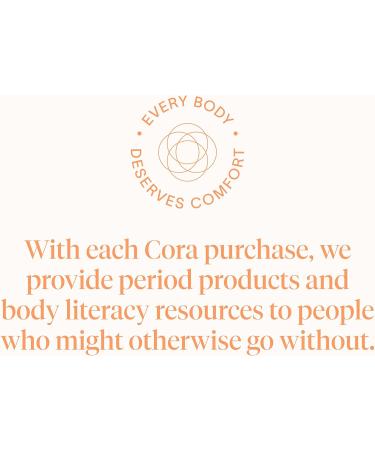 Cora Organic Super Absorbency Tampons - 100% Cotton Core, Unscented, BPA-Free Compact Applicator - Leak Protection, Easy Insertion, Non-Toxic - 36 Count - Buy Online on GoSupps.com