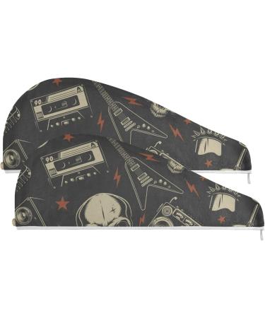 Buy Punk Turban Microfiber Hair Drying Cap - Quick Dry 2 Pack for Women | International Shipping Available - Buy Online on GoSupps.com
