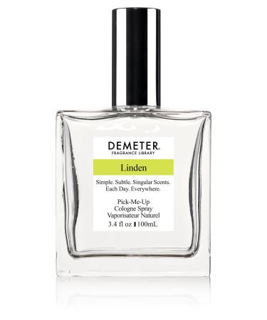 DEMETER Linden 3.4 Oz Cologne Spray Perfume for Women and Men Linden 3.4 Fl Oz (Pack of 1)