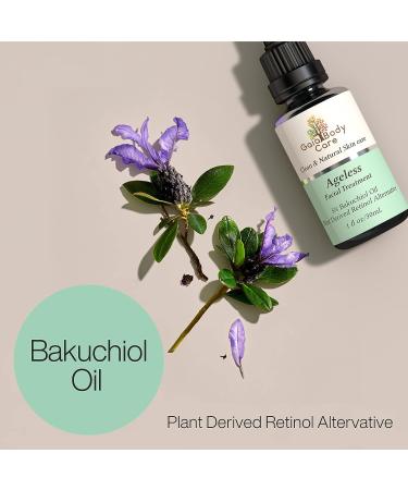 Gaia Body Care 5% Bakuchiol Oil Organic - 1oz Anti Aging Serum for Wrinkles & Dark Spots - Retinol Alternative - Buy Online on GoSupps.com