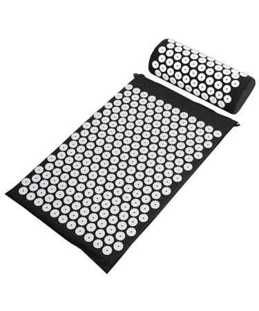 Acupressure pillows to relieve the head and neck pain with a carrying bag for women and men for self-massage relaxation promotion of blood circulation
