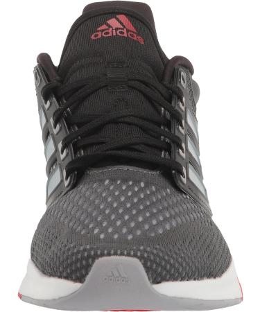 adidas Men's Eq21 Running Shoe 10.5 Grey/Halo Silver/Vivid Red - Lightweight and Stylish Running Sneakers - Buy Online on GoSupps.com
