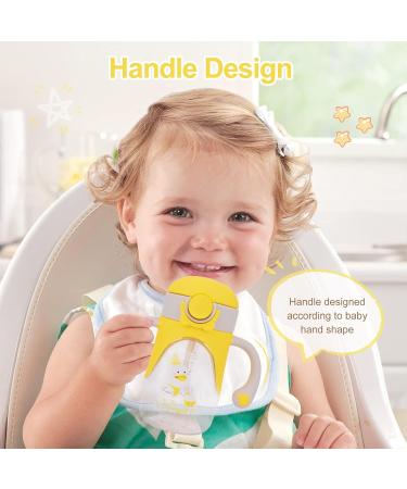 Bunnytoo Sippy Cup for Toddlers - 240ml | Leak-Proof Silicone Spout | BPA-Free | Yellow - Buy Online on GoSupps.com