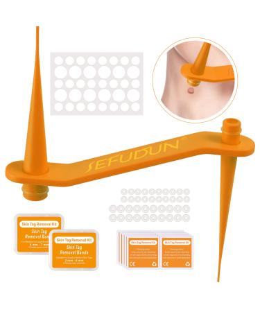2-IN-1 Skin Tag Tool Kit for Men and Women Fast and Easy Micro Skin Tags Skin Tag Tool Kit for Medium to Large Skin Tags (2mm-7mm) Complete Skin Tag Tool Kit Safe for Most Parts