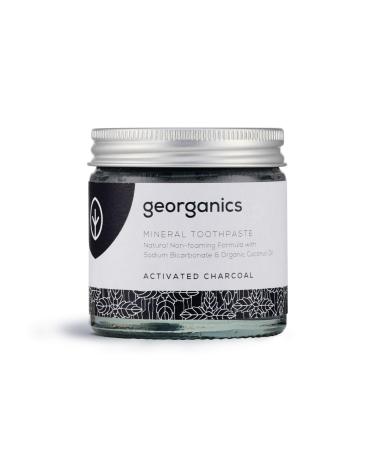 Georganics of course biological coconut oil toothpaste activated carbon 60 ml/remineralizing natural organic coconut oil tooth paste - Active Whitening Charcoal 60ml 1 piece of activated carbon 1 piece (1 Pack) - Buy Online on GoSupps.com