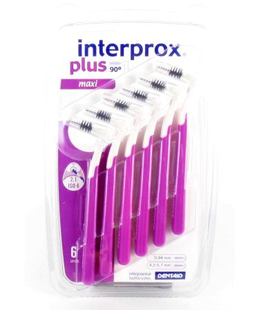 Interprox Plus Maxi Red Interdental Brush 6 pcs