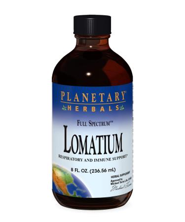 Planetary Herbals Lomatium Full Spectrum Liquid Respiratory and Immune Support 8 Ounces