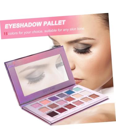 PLAFOPE 1pc 15 Waterproof Eye Shadow Eye Shadow Portable Eyeshadow Compact Eyeshadow Palette - Buy Online on GoSupps.com