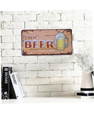 ABOOFAN Metal Signs Iron Sign Painting Iron Painting Tin Signs The Sign Wall Decoration Three-dimensional Picture 1 Medium - Buy Online on GoSupps.com