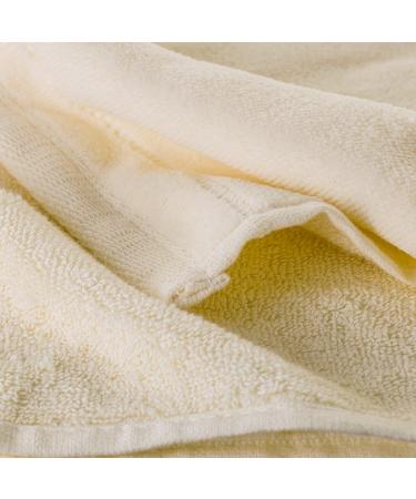 Creative Scents Cotton Fingertip Towels Set - 4 Pack - Extra-Absorbent Soft Terry Towel for Bathroom - Cream/Brown - 11 x 18 Inches - Perfect Housewarming Gift - Buy Online on GoSupps.com