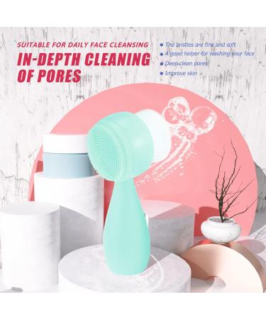 POPETPOP Silicone Face Brush Home Accessory Wash Face Brush Face Exfoliating Brush Facial Accessory Multi-Function Facial Brush Convenient Face Brush Clean Detergent Silica Gel - Buy Online on GoSupps.com
