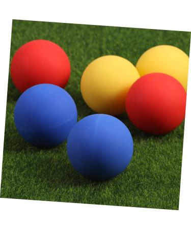 Lurrose 10 Silicone Lacrosse Balls - Professional Yoga & Trigger Point Massage Balls - 6.2cm Colored Set - Buy Online on GoSupps.com