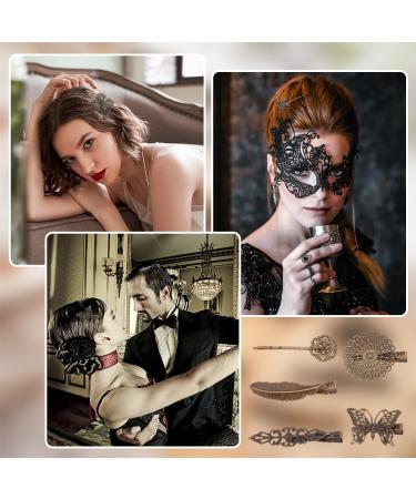 Shop Pandahall Elite 23-Piece Vintage Hair Clips Set - Antique Bronze Leaf Flower & Butterfly Designs for Girls & Women - Buy Online on GoSupps.com