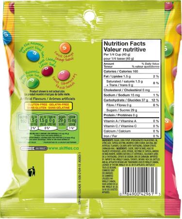 Skittles Crazy Sour Fruit Sweets 136G | Striking your tastebuds with sourness | Suitable for Vegetarians. - Buy Online on GoSupps.com