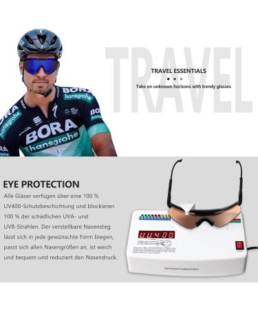 Buy Polarized UV400 Fast Glasses | Men & Women Sports Sunglasses for Cycling Running Golf & Skiing | Rave Bicycle Glasses - Buy Online on GoSupps.com