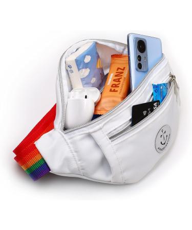 Shop Fall Pocket Rainbow Belt Bag - Unisex Water-Repellent Hip & Shoulder Bag for Festivals Hiking & Sports - Buy Online on GoSupps.com