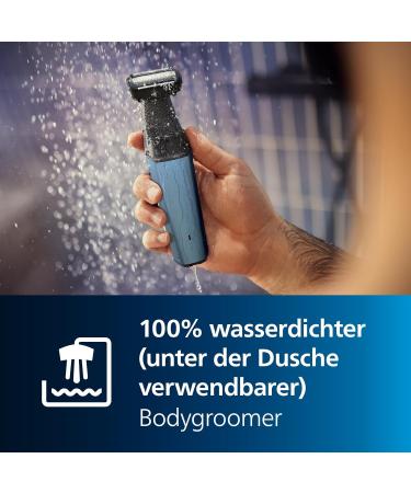 Philips Bodygroom Series 3000 BG3027/03 - Waterproof Trimmer for Intimate & Body Care 60 Min Duration Smooth Shave New Version - Buy Online on GoSupps.com