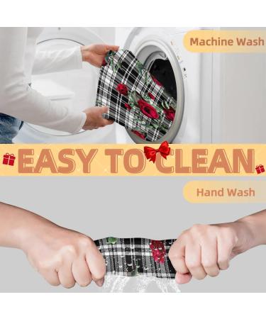 Rose Plaid Beard Bib Apron - Non-Stick Waterproof Hair Catcher for Men | Perfect Grooming Gift - Buy Online on GoSupps.com