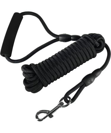 Vivifying 20FT Floating Long Dog Lead for Outdoor Training - 6m Black - Buy Online on GoSupps.com