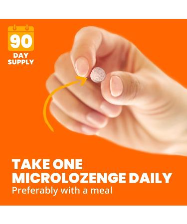 Sundown Dissolvable B12 5000mcg - Vegetarian Cherry Flavored Microlozenges for Cellular Energy - 90ct - Buy Online on GoSupps.com