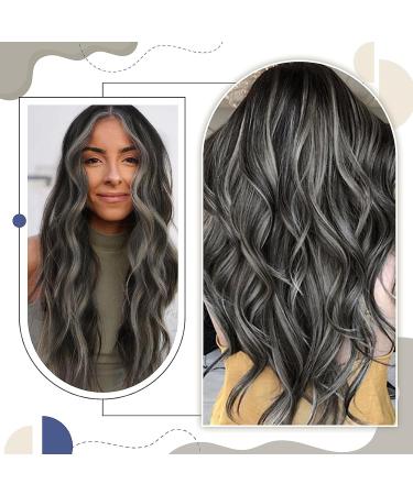 Shop Laavoo 60cm Ombre Black Real Hair Tape Extensions - Invisible Balayage 20pcs 50g #1B/S/1B - Buy Online on GoSupps.com