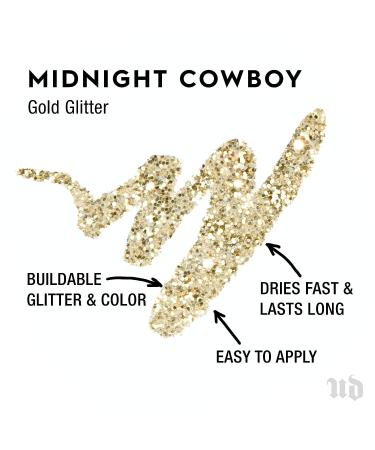 URBAN DECAY Heavy Metal Glitter Eyeliner - Midnight Cowboy - Water-Based & Long-Lasting - Buy Online on GoSupps.com