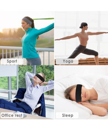 9Pcs Cotton Workout Headbands for Women and Men - Soft, Sweat-Wicking, Stretchy Headbands for Sports, Yoga, Running - 2.5 inch Wide - 3 Colors - Buy Online on GoSupps.com